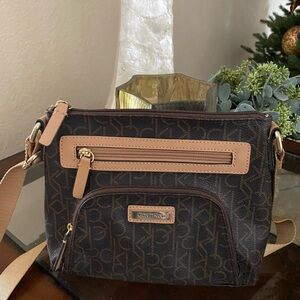 Calvin Klein Brown Crossbody Bag